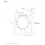 Electrolux 伊萊克斯 EWF8024P5WB 8.0公斤 1200轉 UltimateCare 500 蒸氣護理洗衣機